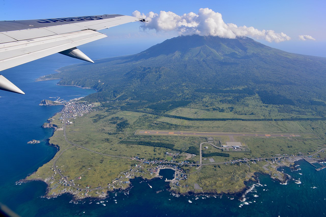 利尻島の風景