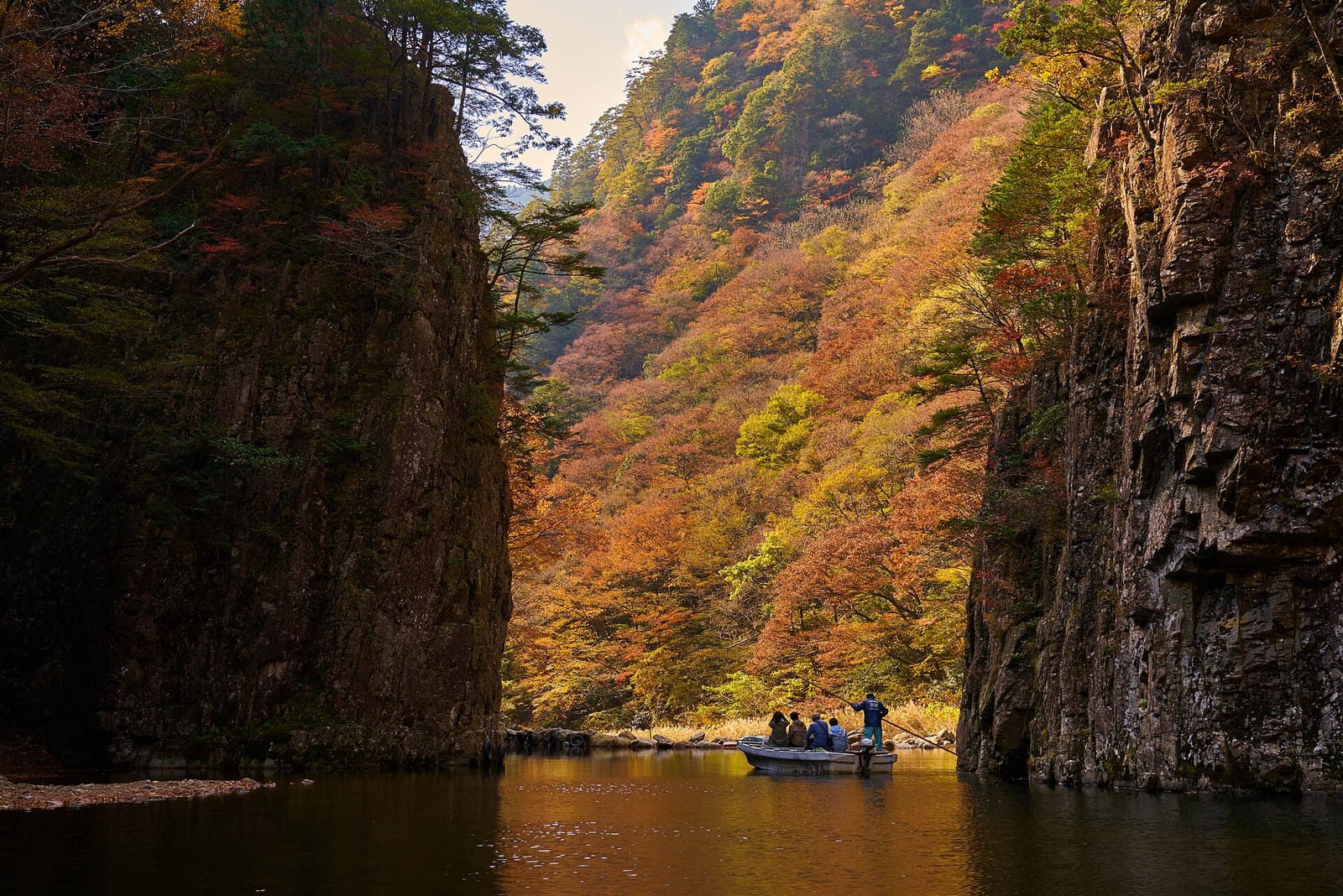 三段峡の黒淵