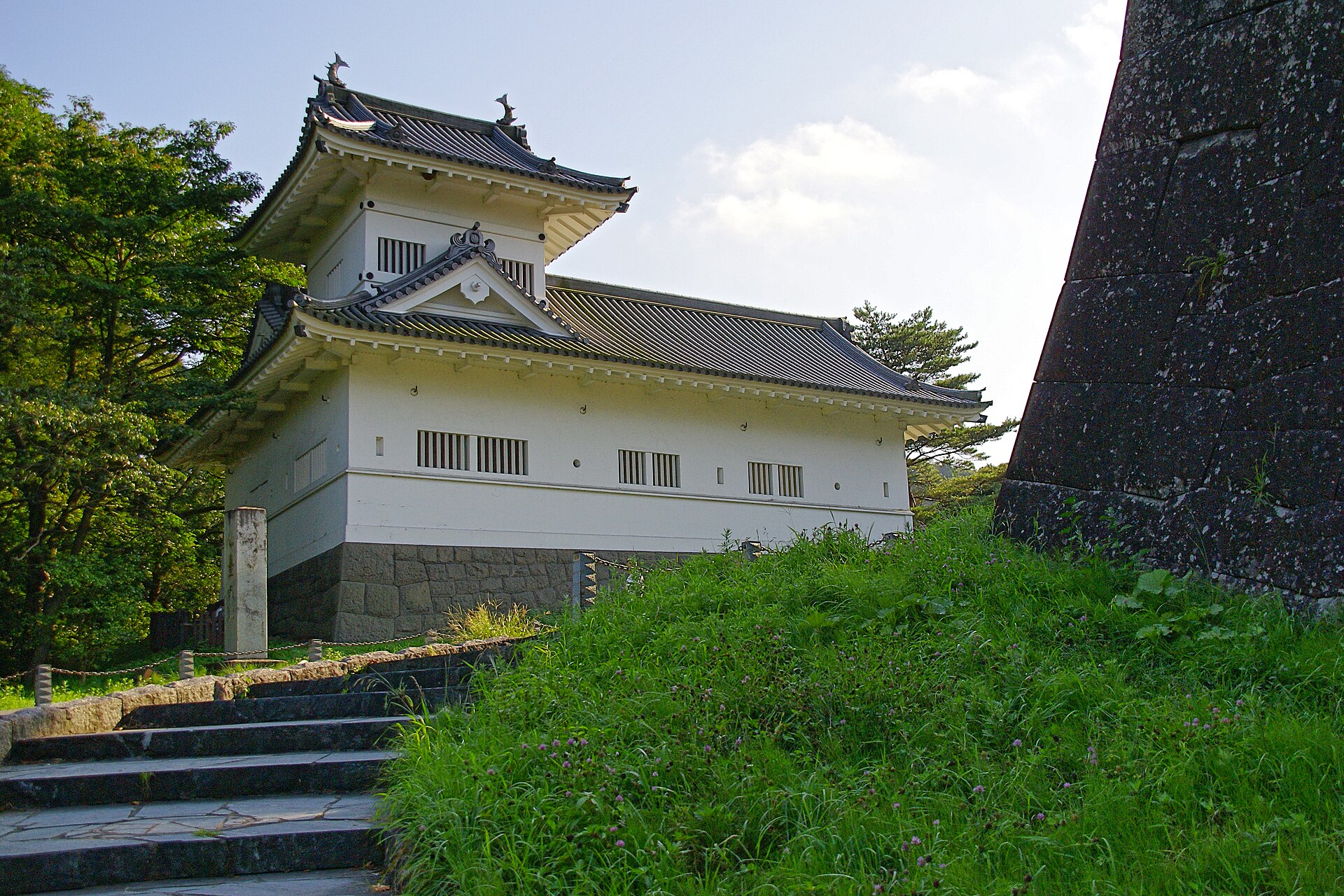 仙台城の風景