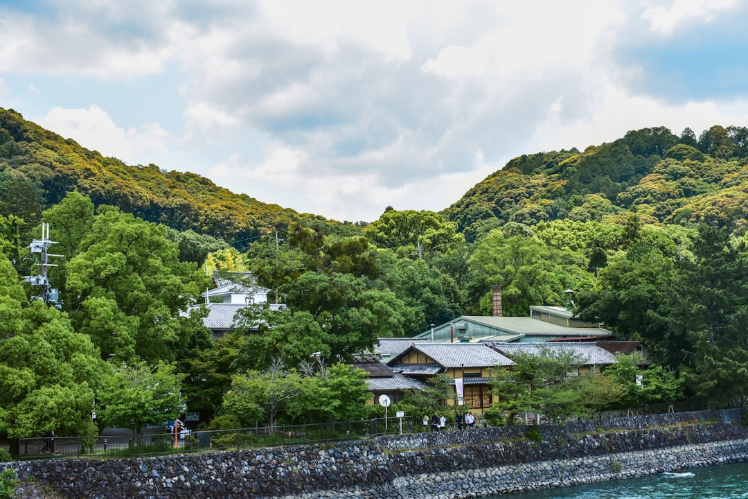 渋温泉の風景