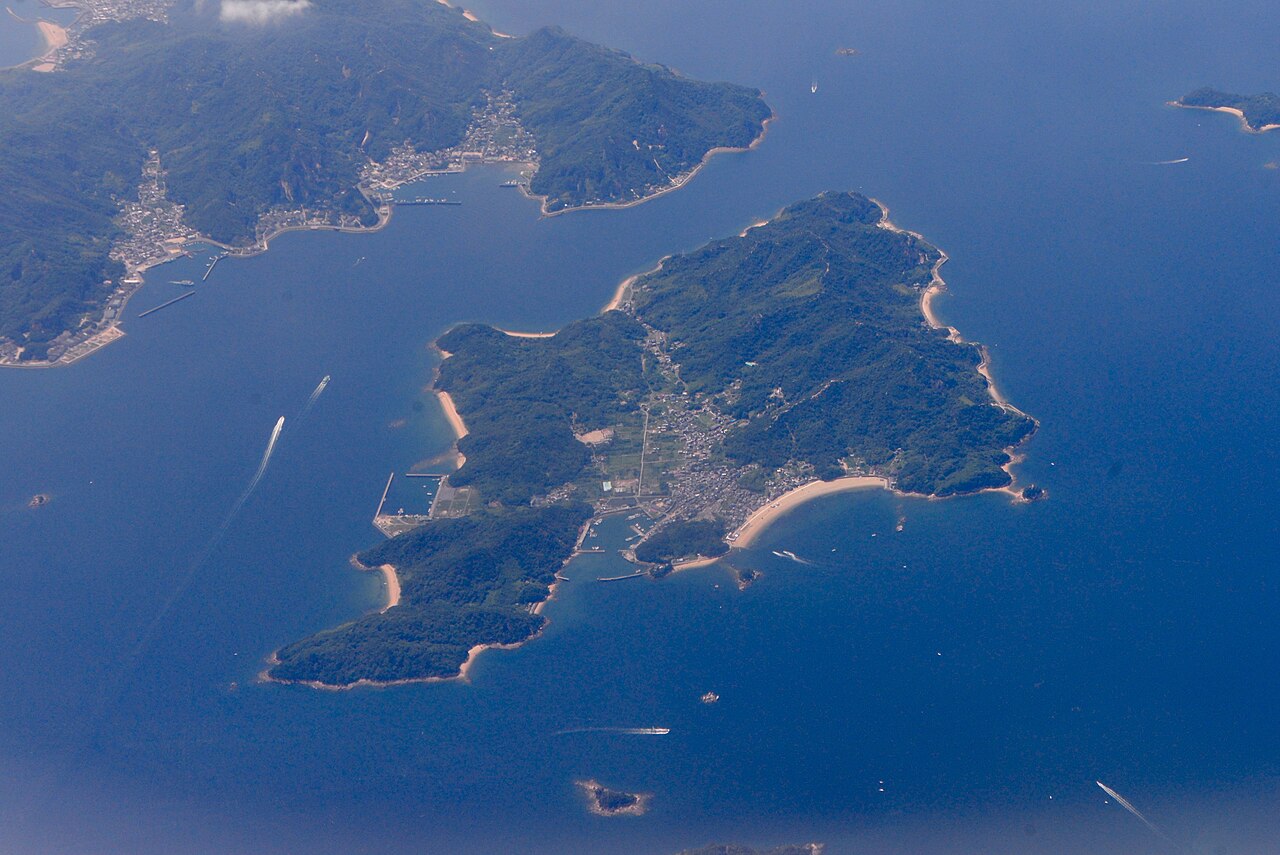 白石島の風景