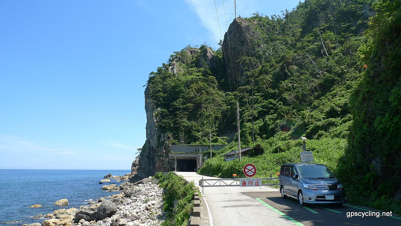 曽々木海岸の風景