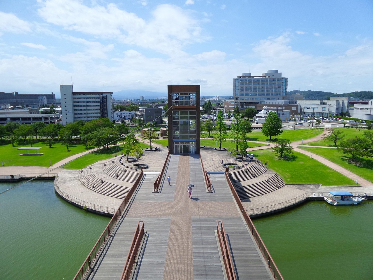 福光古町並み