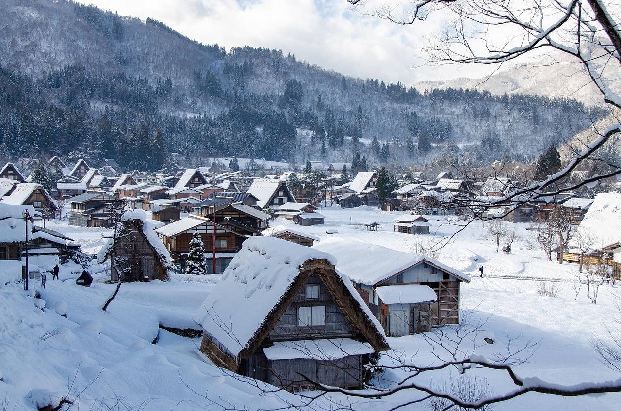 平村の合掌造り民家