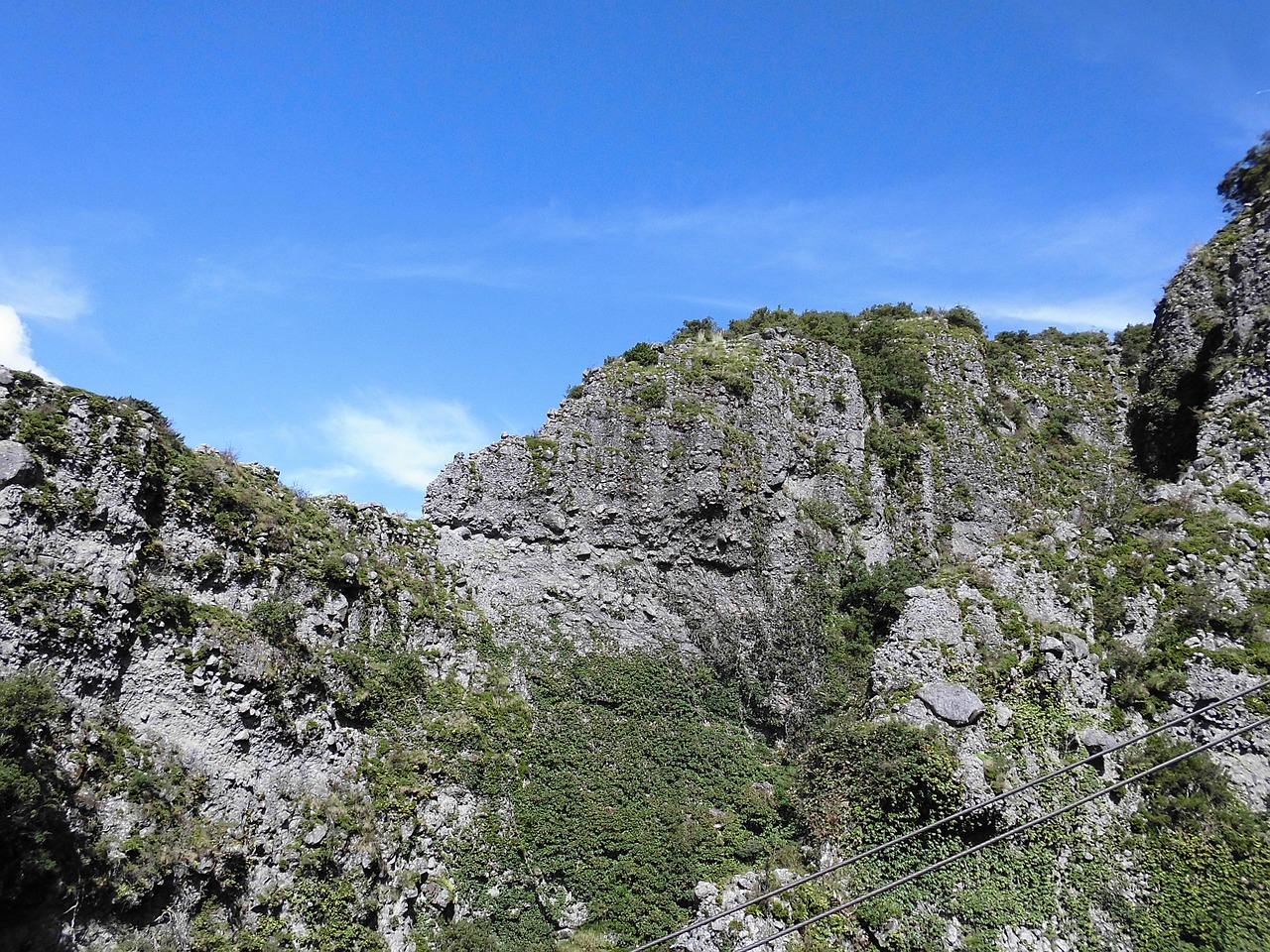 寒霞渓山頂