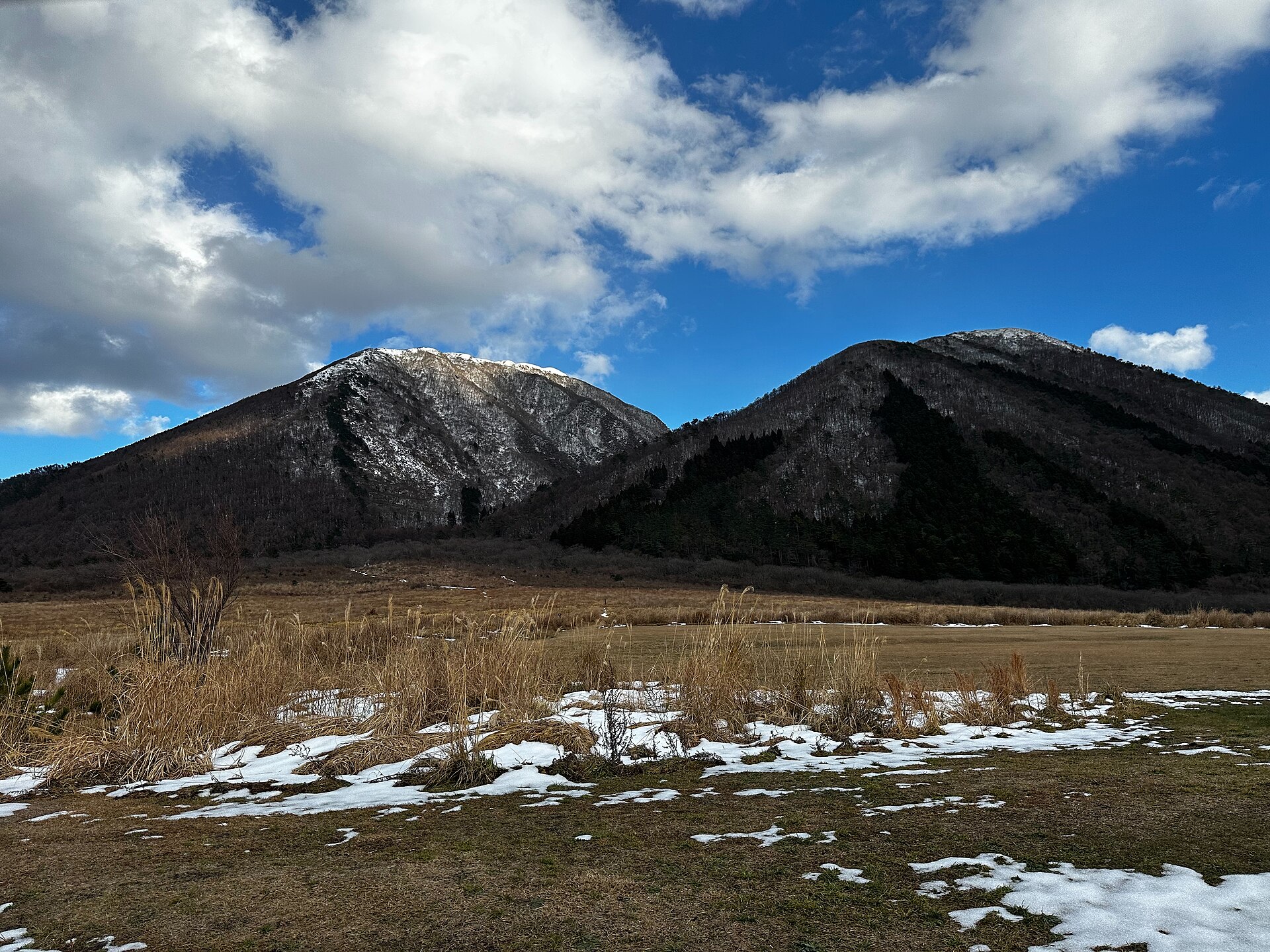 三瓶山の風景