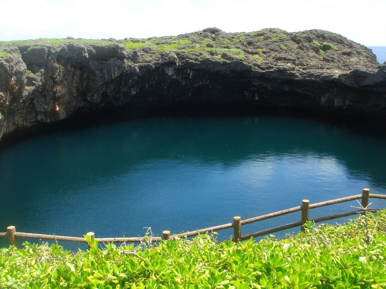 通り池の二つの池