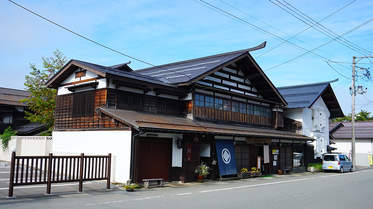 金山町の風景