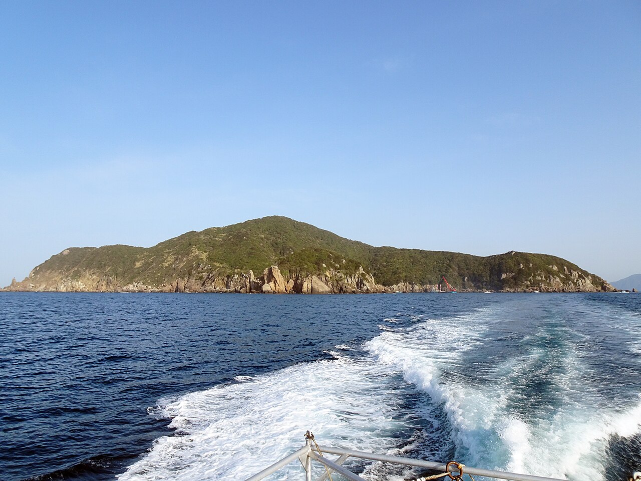 鵜来島の風景