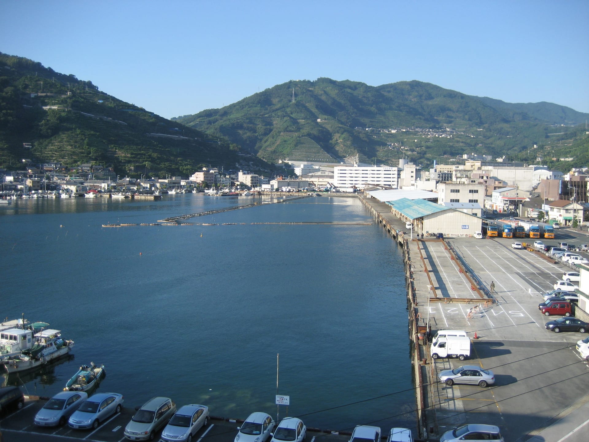 八幡浜の風景