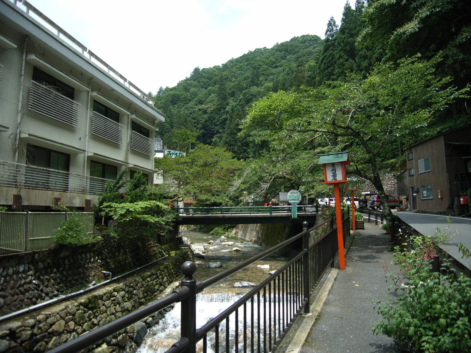 湯来温泉の貸切露天「誠の桧湯」