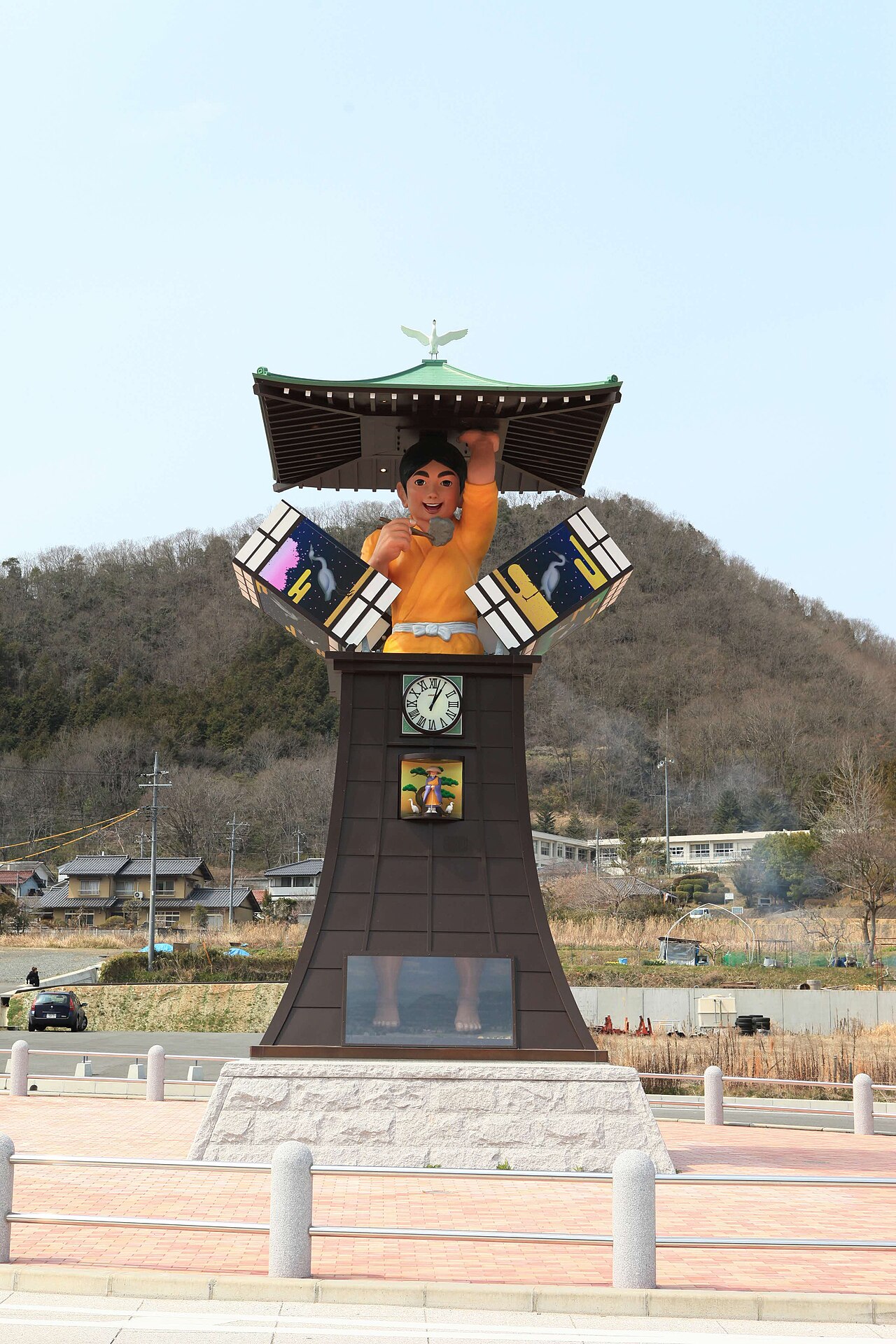 湯郷温泉の風景